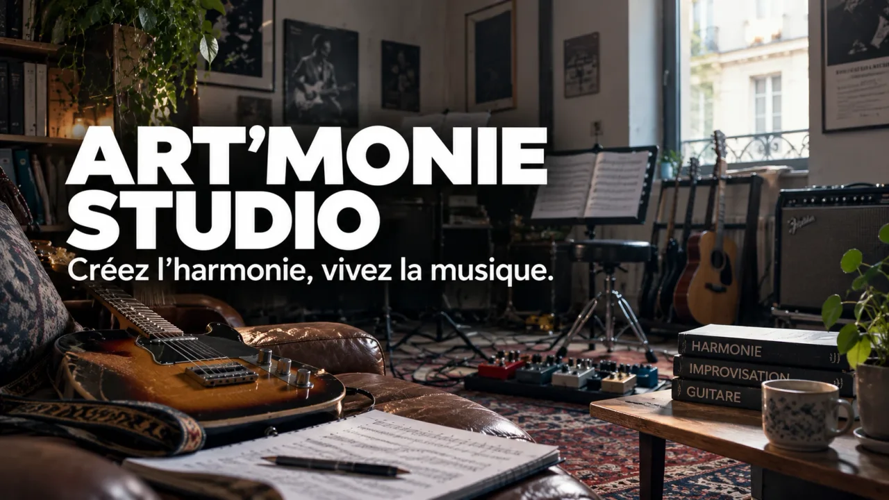 Art’Monie Studio, Cours de guitare & musique