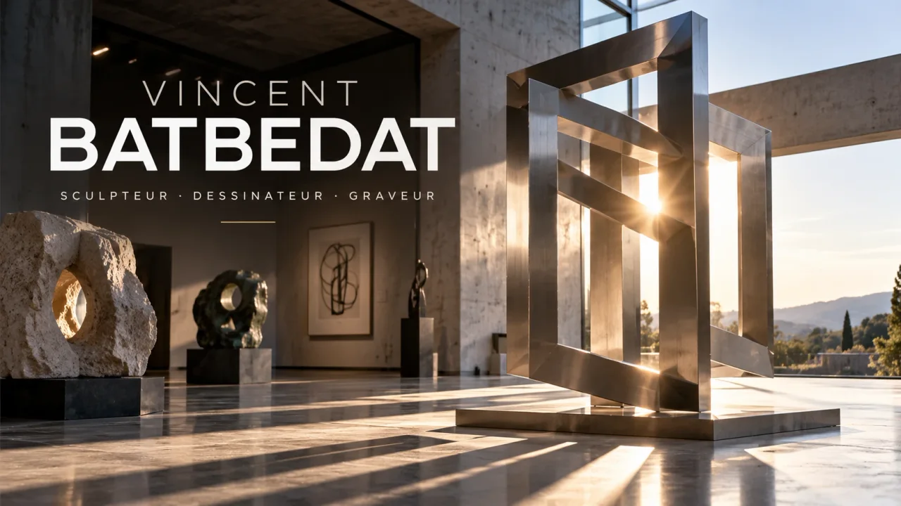 Vincent Batbedat, Sculpture & arts graphiques