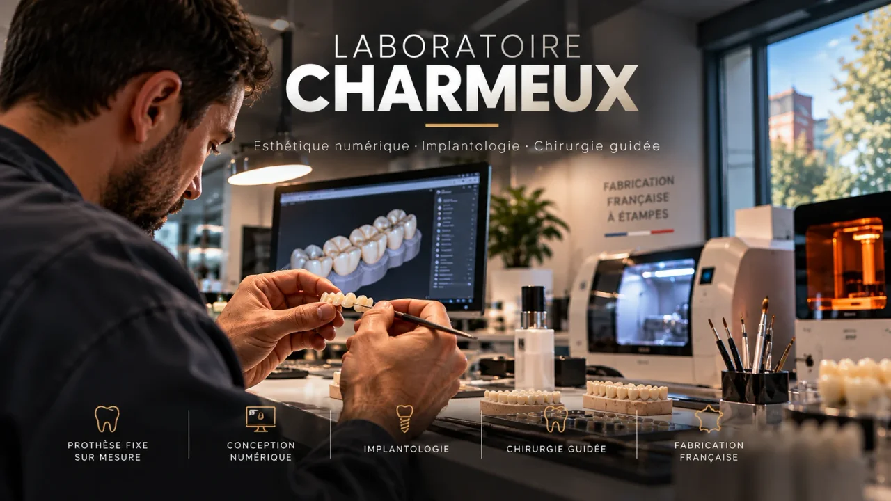 Laboratoire Charmeux, Prothèse dentaire