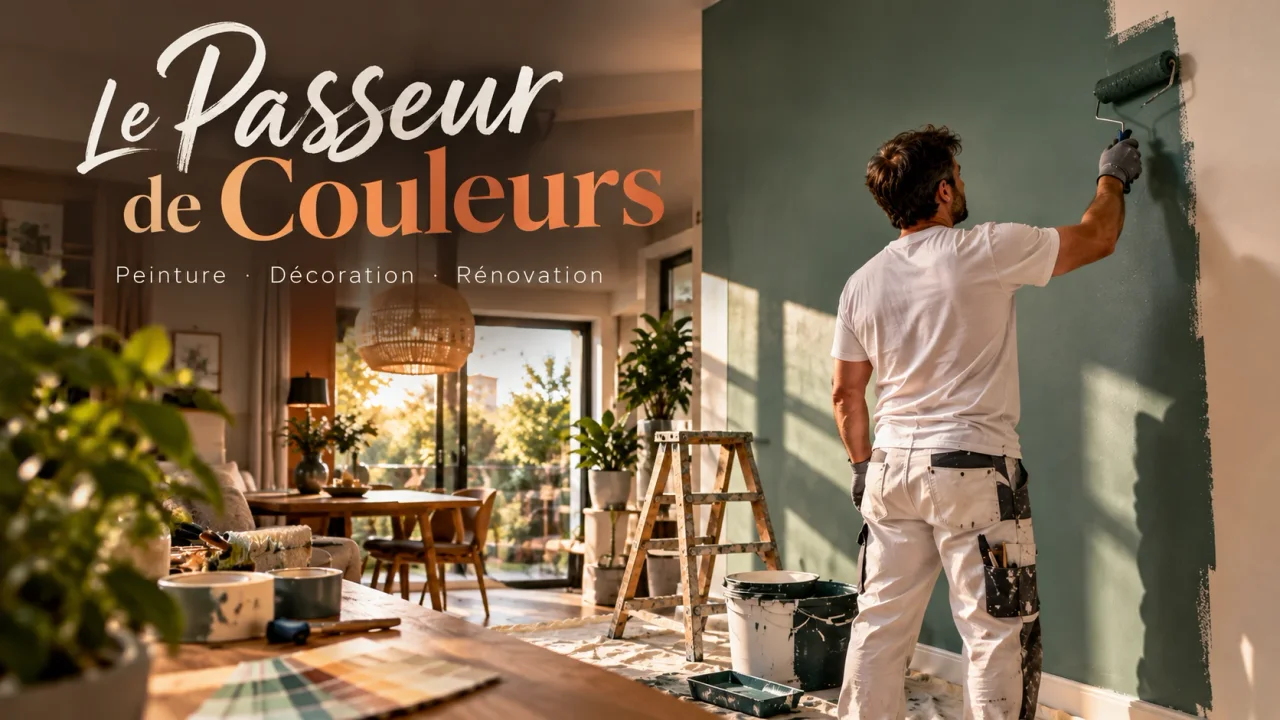 Le Passeur de Couleurs, Peintre en bâtiment