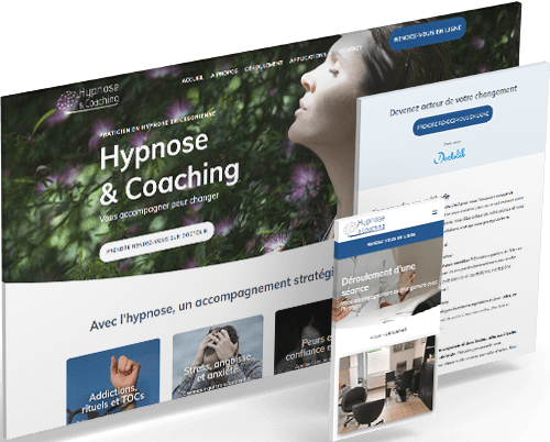 Création site internet cabinet d'hypnothérapie - Réalisateur web